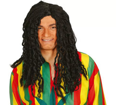 Parrucca rastafari nera giamaicana con i dreadlocks
