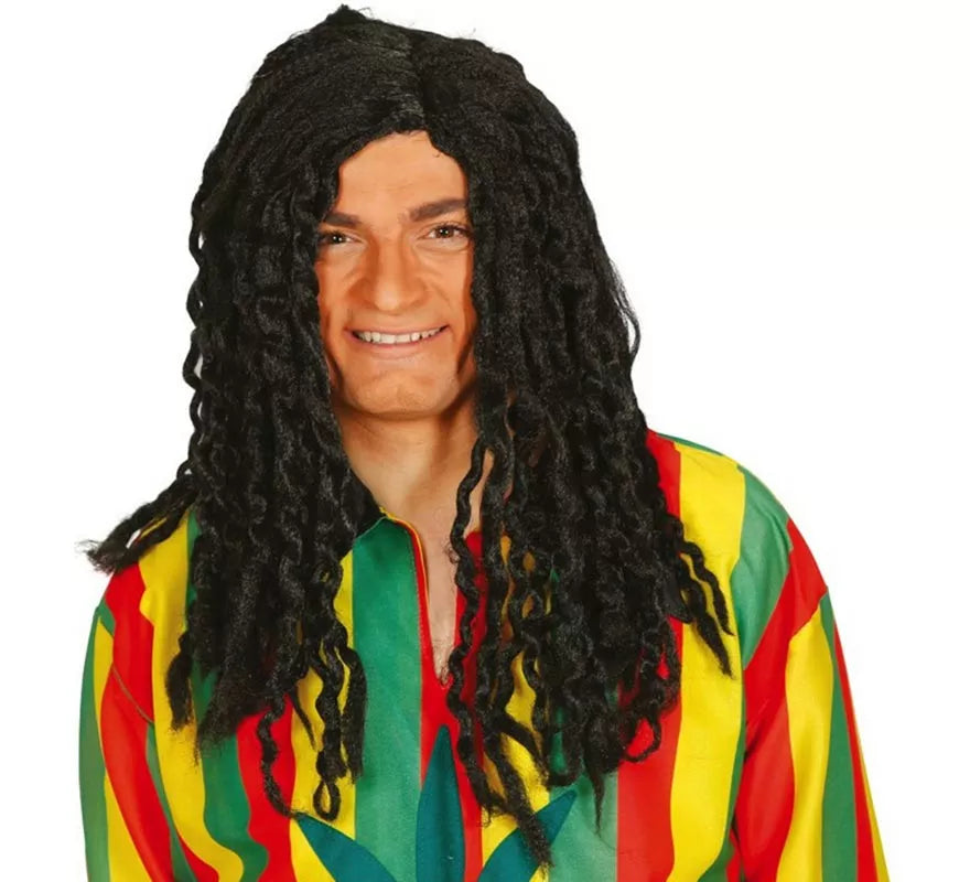 Translation missing: es.Peluca Jamaicano de Rastafari negra con rastas
