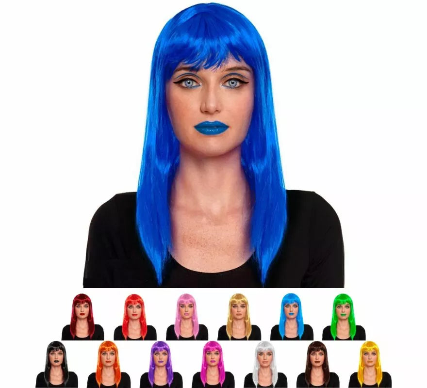 Translation missing: it.Peluca Lisa con Flequillo en varios colores