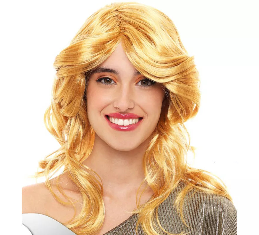 Translation missing: it.Peluca melena Disco rubia