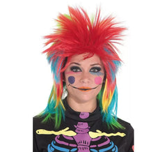 Peluca Punk Chica Multicolor
