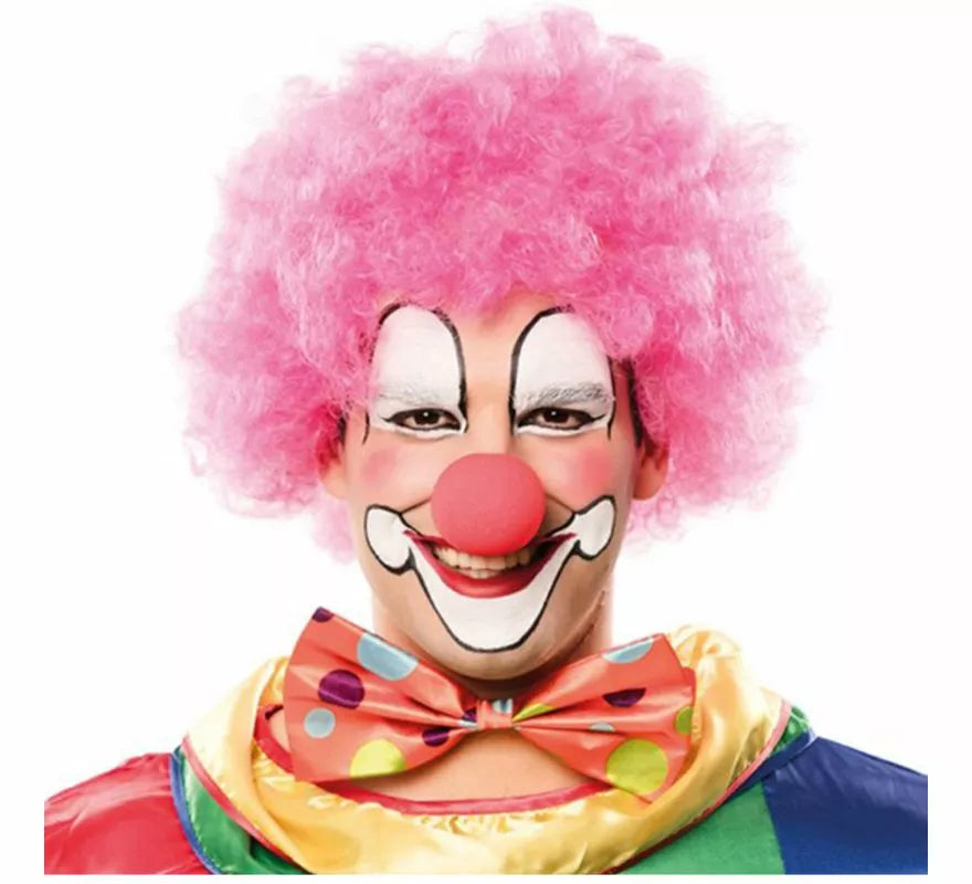 Peluca Rizada de Payaso en varios colores