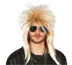 Rocker Parrucca Bionda Lisa