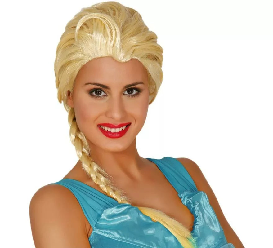Translation missing: it.Peluca rubia con trenza