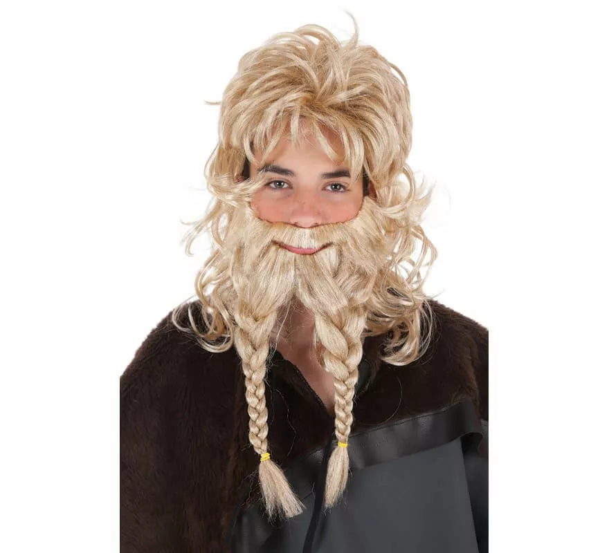 Translation missing: it.Peluca Y Barba con trenzas de Vikingo