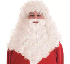 Parrucca e barba di Babbo Natale