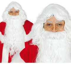 Peluca y barba de Papa Noel extra