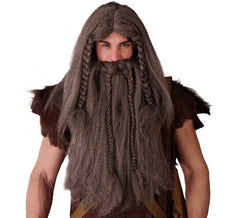 Parrucca e barba vichinga