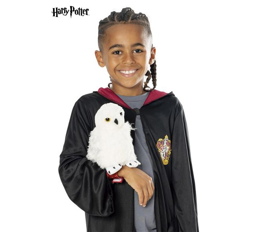 Translation missing: it.Peluche de Hedwig Lechuza de Harry Potter con base de apoyo en brazo