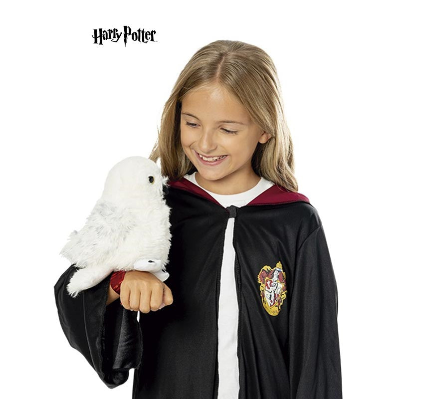 Translation missing: it.Peluche de Hedwig Lechuza de Harry Potter con base de apoyo en brazo