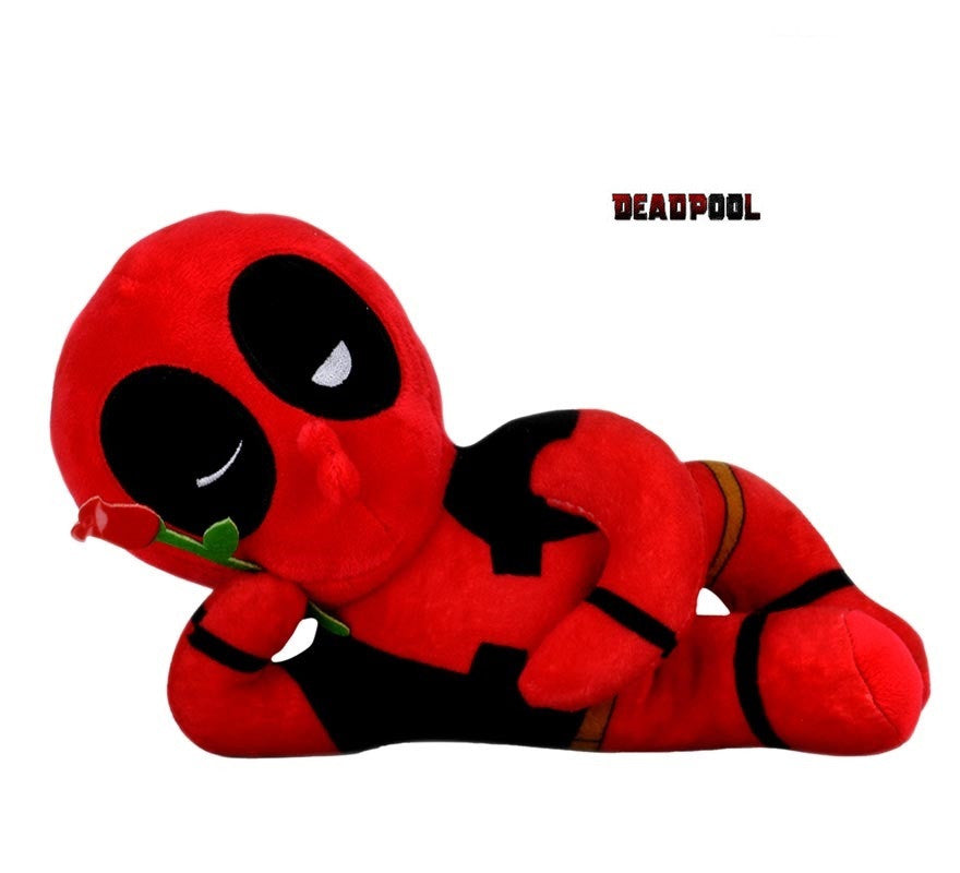 Translation missing: it.Peluche de Sexy Deadpool acostado de 20 cm