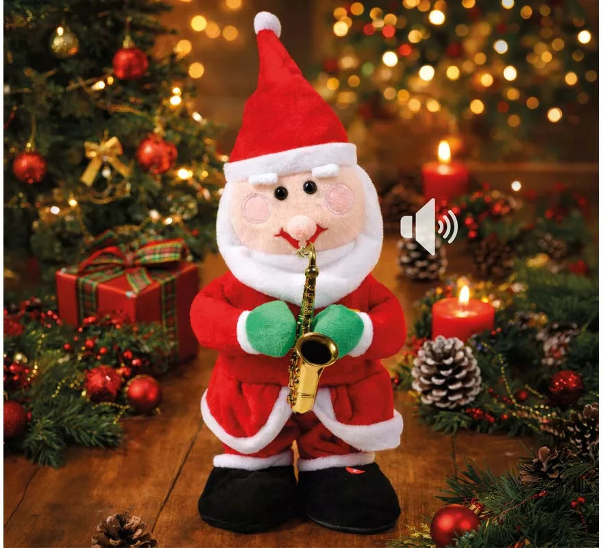 Translation missing: it.Peluche Papá Noel que Repite Voz de 40 cm