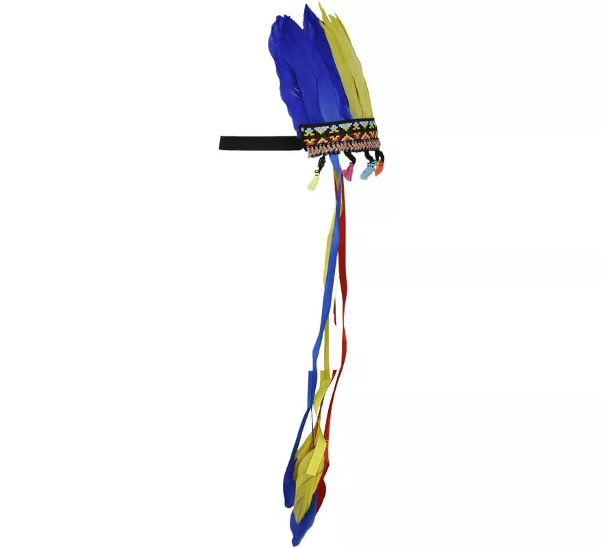 Translation missing: it.Penacho de Plumas multicolor