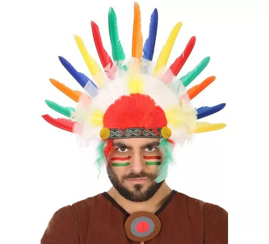 Translation missing: it.Penacho Indio Multicolor