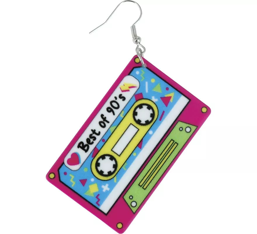 Translation missing: it.Pendientes Cinta de Cassette Retro