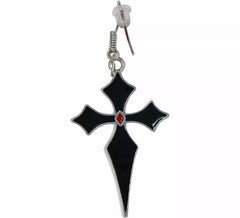 Orecchini croce gotica