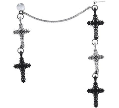 Orecchini a croce gotica