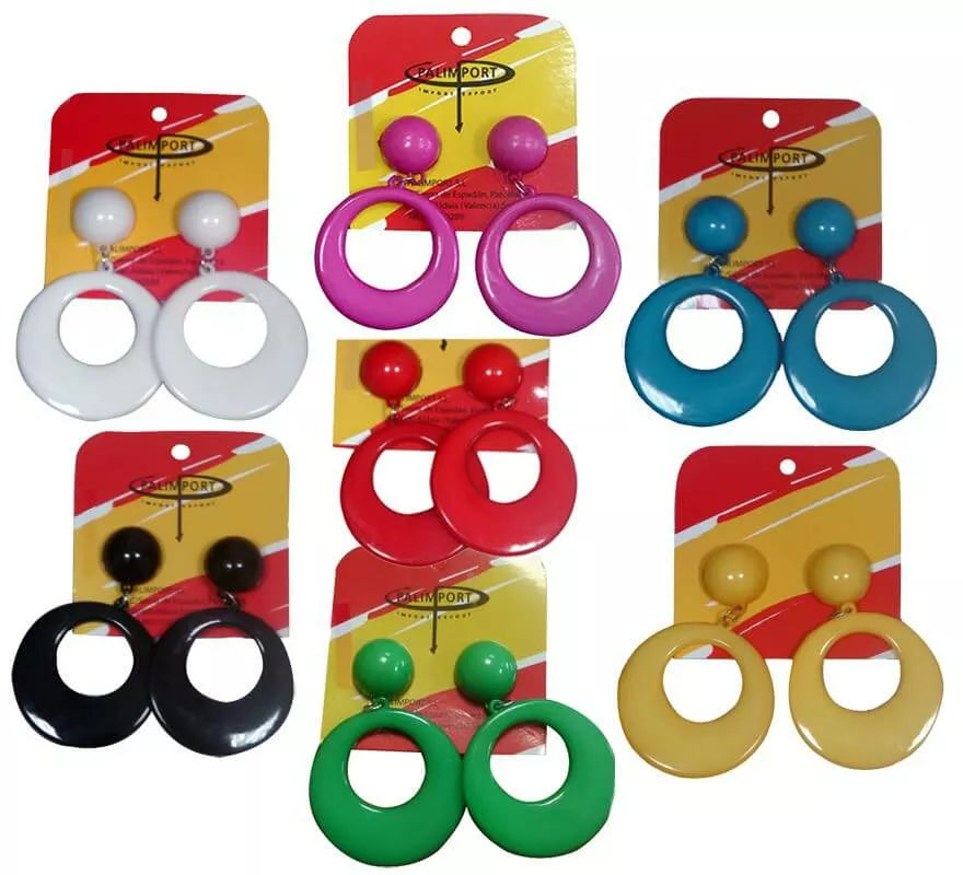 Translation missing: it.Pendientes de Flamenca grandes de 9,5 cm en varios colores