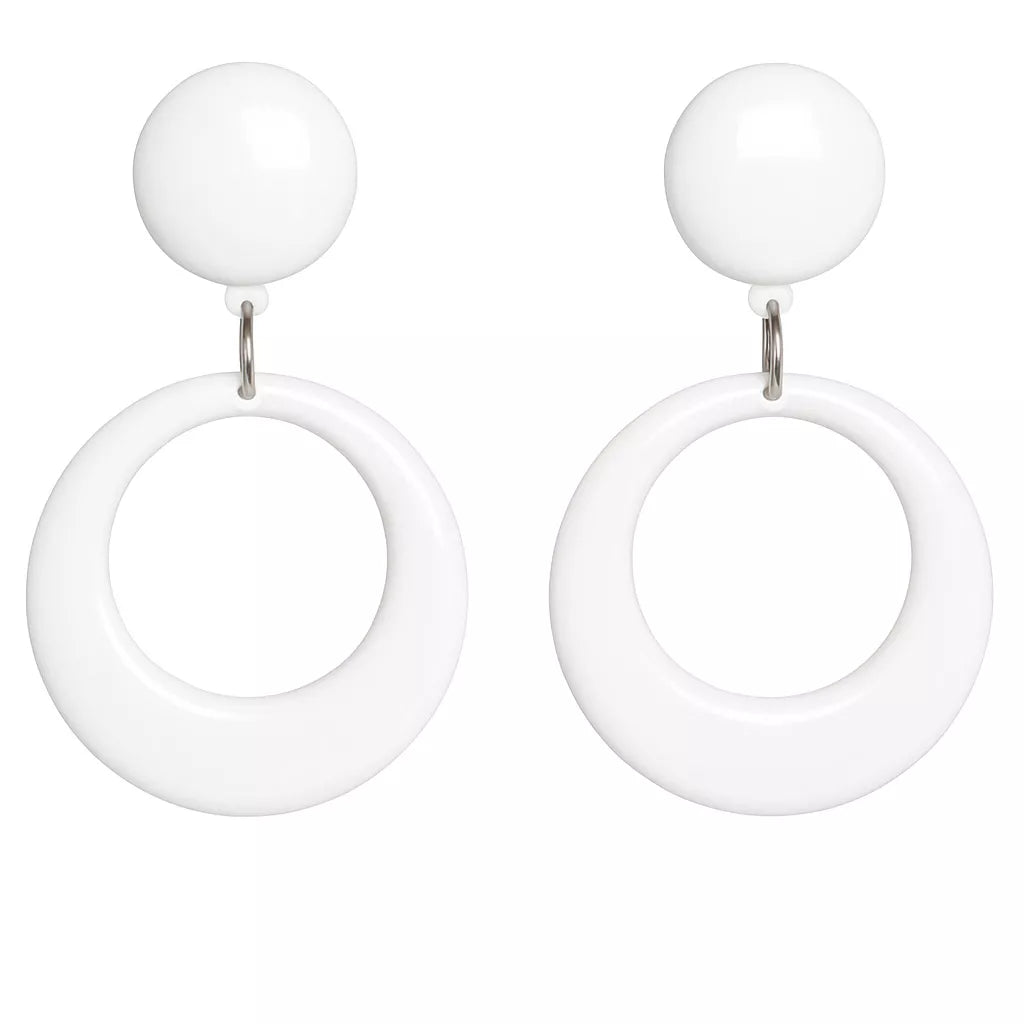 Pendientes de flamenca pequeños de 7,5 cm en varios colores
