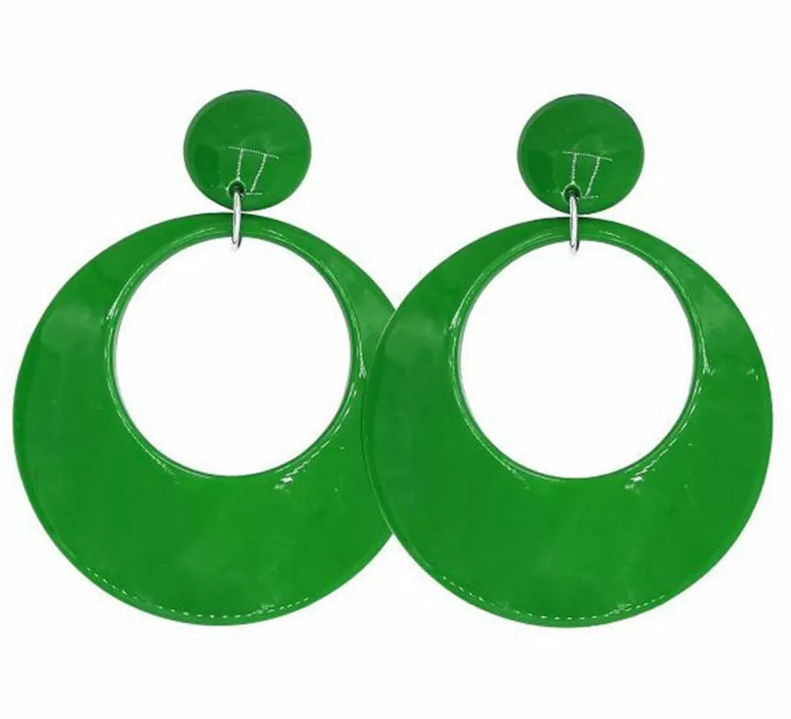 Translation missing: it.Pendientes de Flamenco Aro grande de 10 cm en varios colores