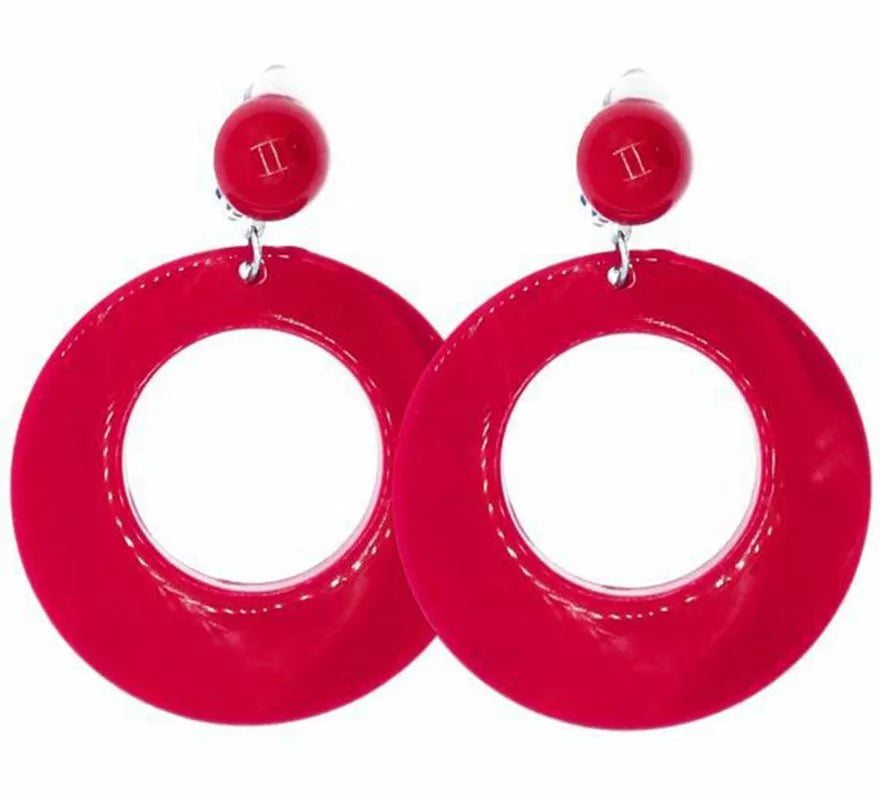 Translation missing: it.Pendientes de Flamenco Aro grande de 10 cm en varios colores