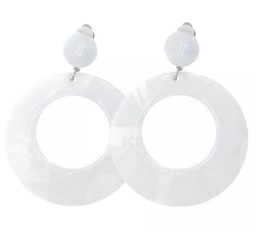 Translation missing: es.Pendientes de Flamenco Aro mediano de 6 cm en varios colores