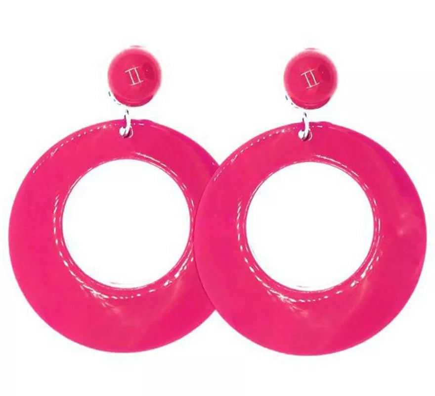 Pendientes de Flamenco Aro mediano de 6 cm en varios colores