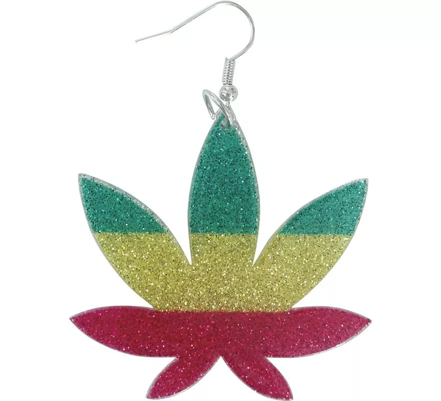 Translation missing: it.Pendientes de Hoja Marihuana