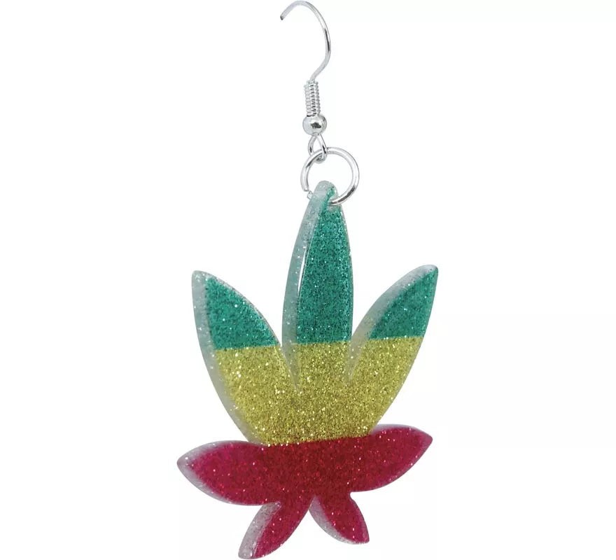Translation missing: es.Pendientes de Hoja Marihuana