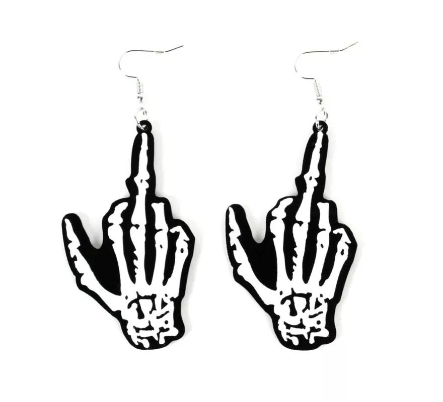 Translation missing: it.Pendientes de Manos Esqueleto