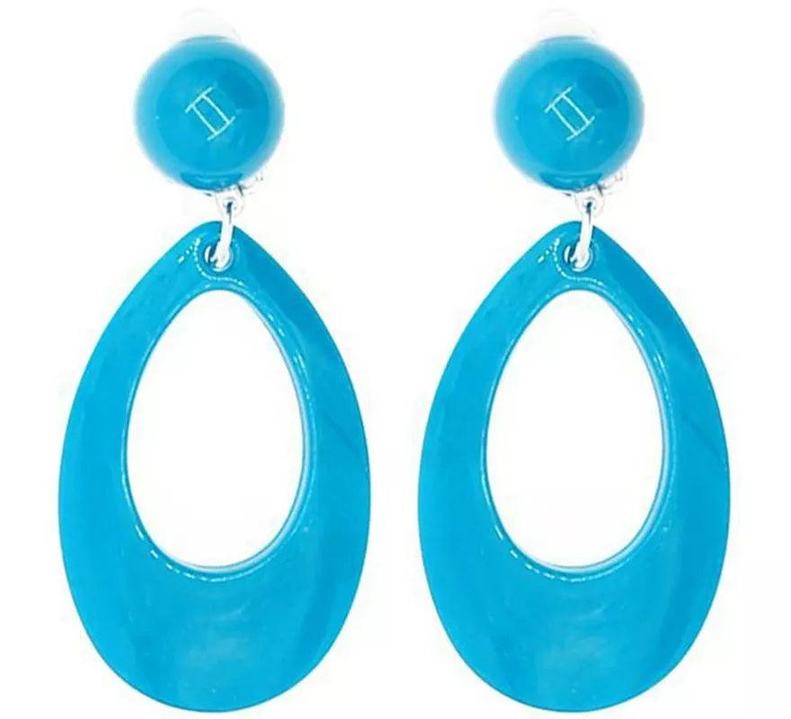 Translation missing: it.Pendientes de Sevillana Ovalados de 8 cm en varios colores