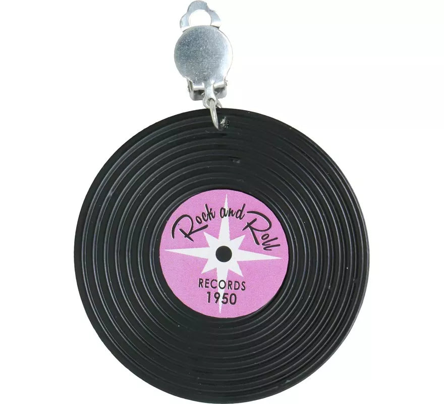 Translation missing: es.Pendientes Discos de Vinilo de 5 cm