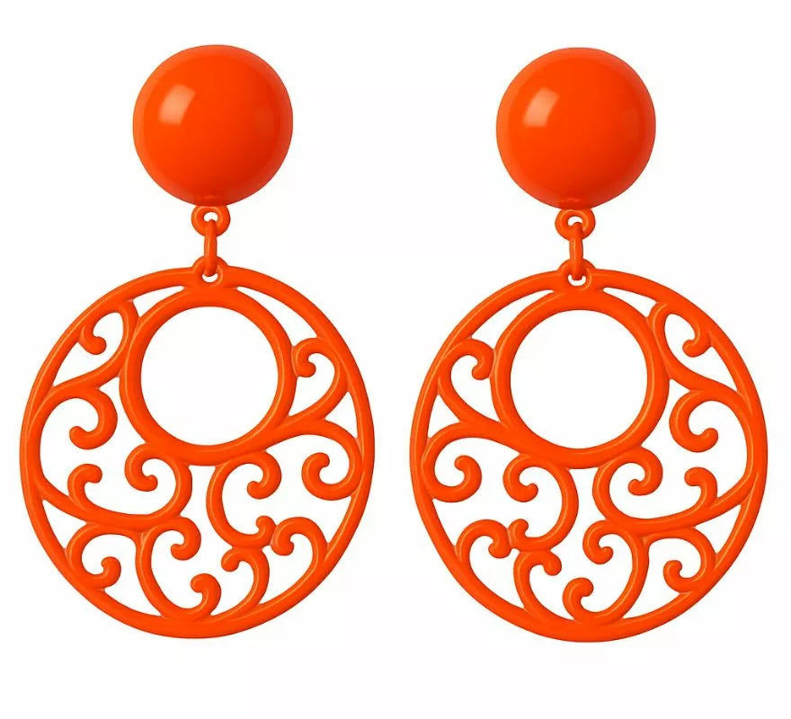 Translation missing: es.Pendientes Flamenca Circulares con adornos en varios colores