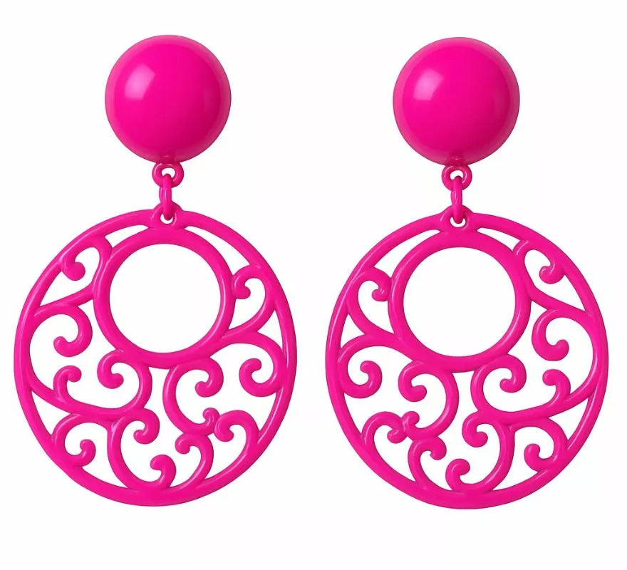 Translation missing: it.Pendientes Flamenca Circulares con adornos en varios colores