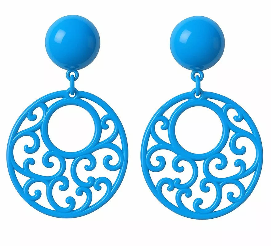 Translation missing: it.Pendientes Flamenca Circulares con adornos en varios colores