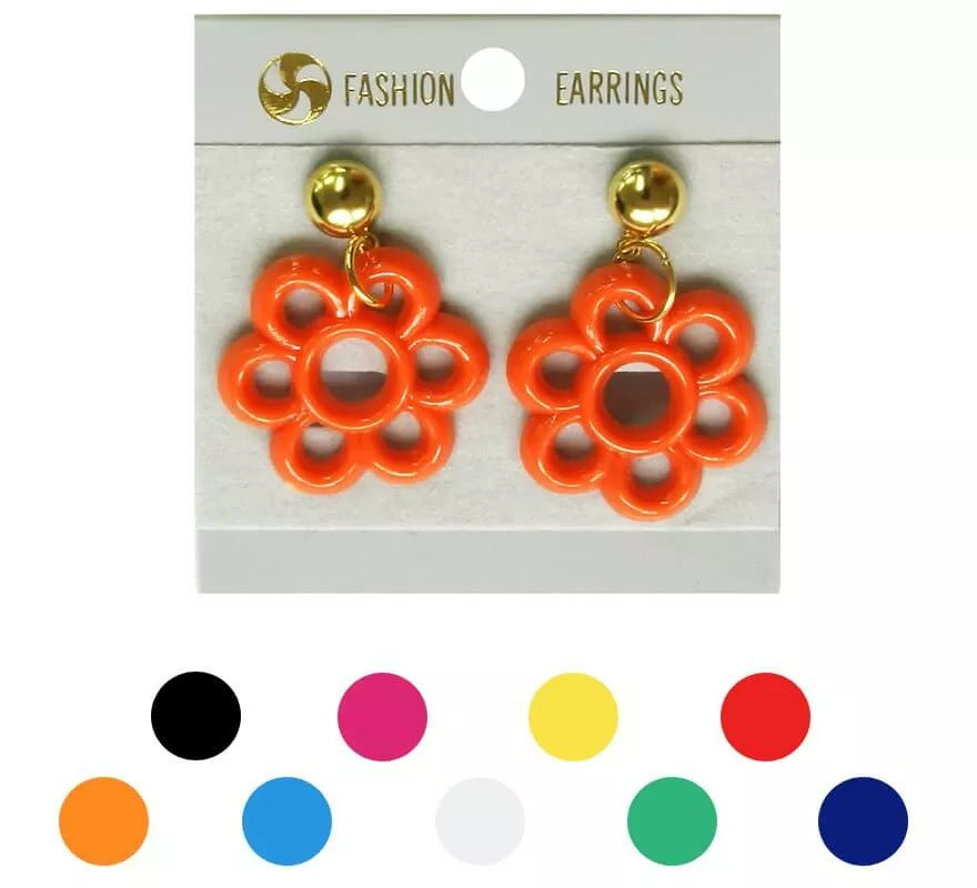 Translation missing: it.Pendientes Flamenca de Flor en varios colores