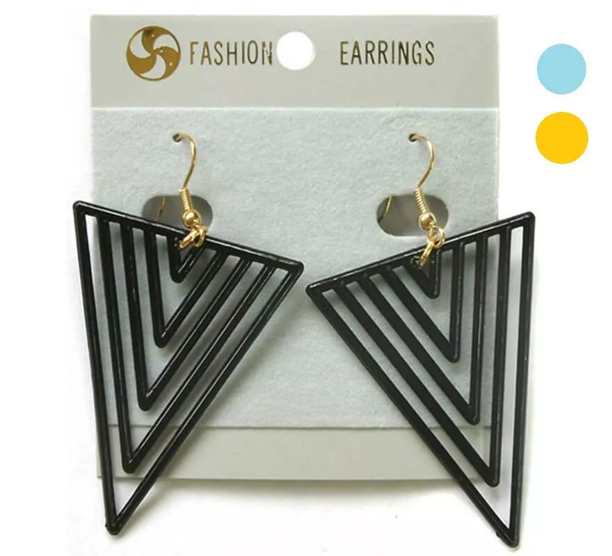 Translation missing: it.Pendientes Pop de los 80 Triangulares en varios colores