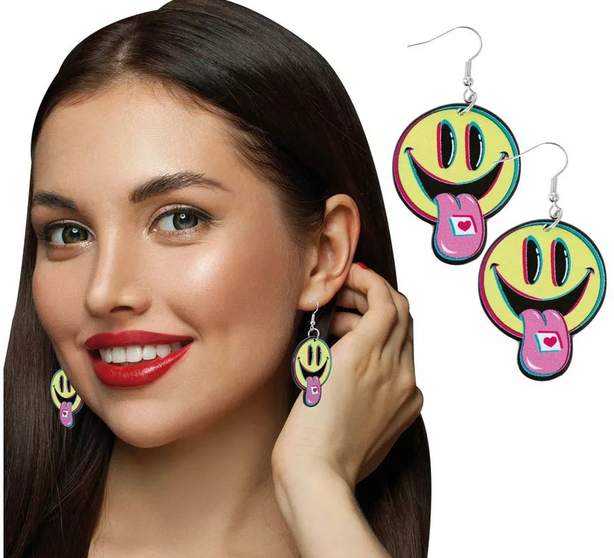 Translation missing: it.Pendientes Psicodélicos Smile