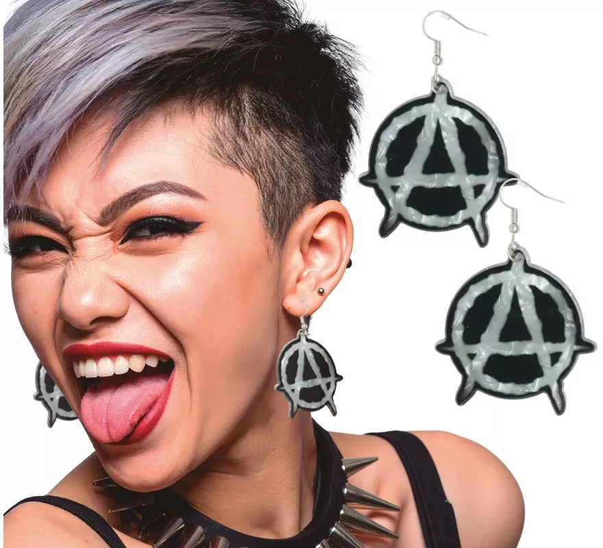 Translation missing: it.Pendientes Punk Anarquía