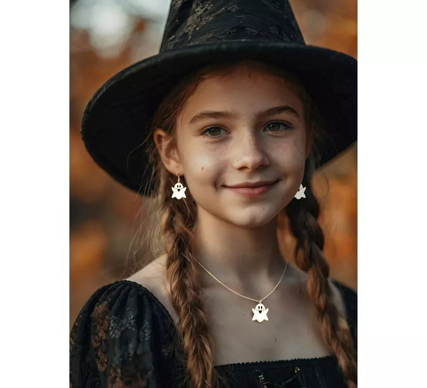 Translation missing: it.Pendientes y Collar de Fantasma