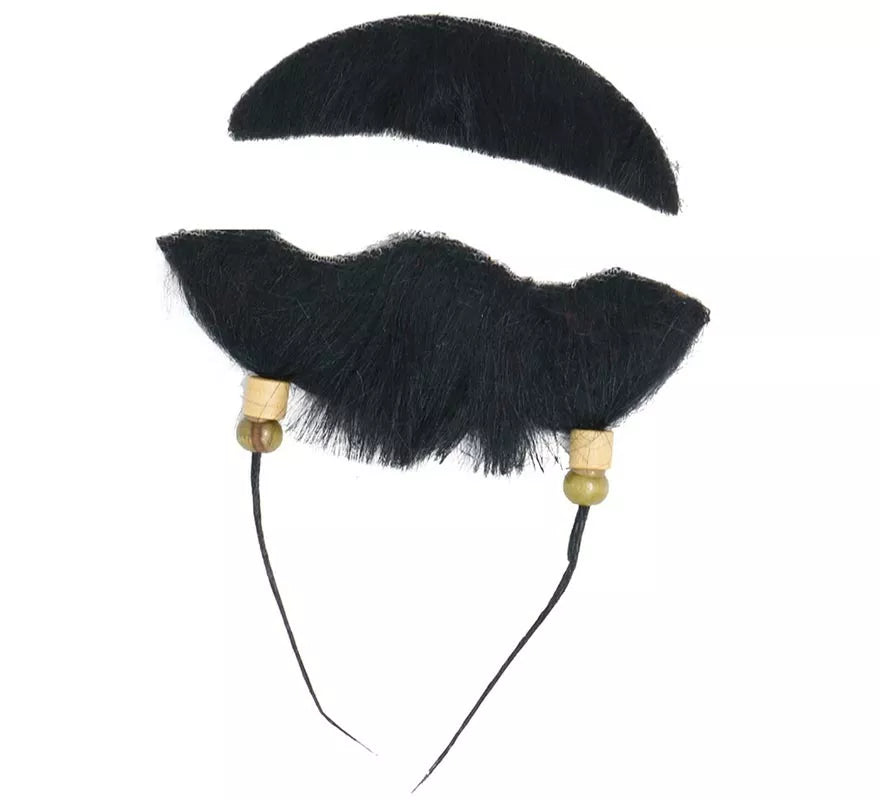 Translation missing: it.Perilla y bigote de Pirata con adornos