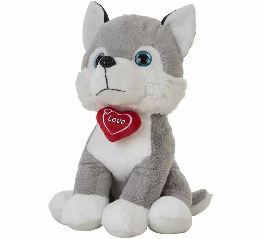 Translation missing: it.Perro Husky con Corazón en varios tamaños