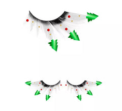 Ciglia ad albero di Natale