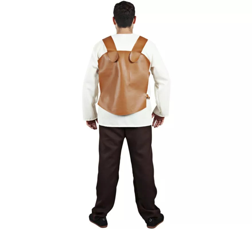 Peto o Armadura Medieval de Escamas para hombre en dos colores
