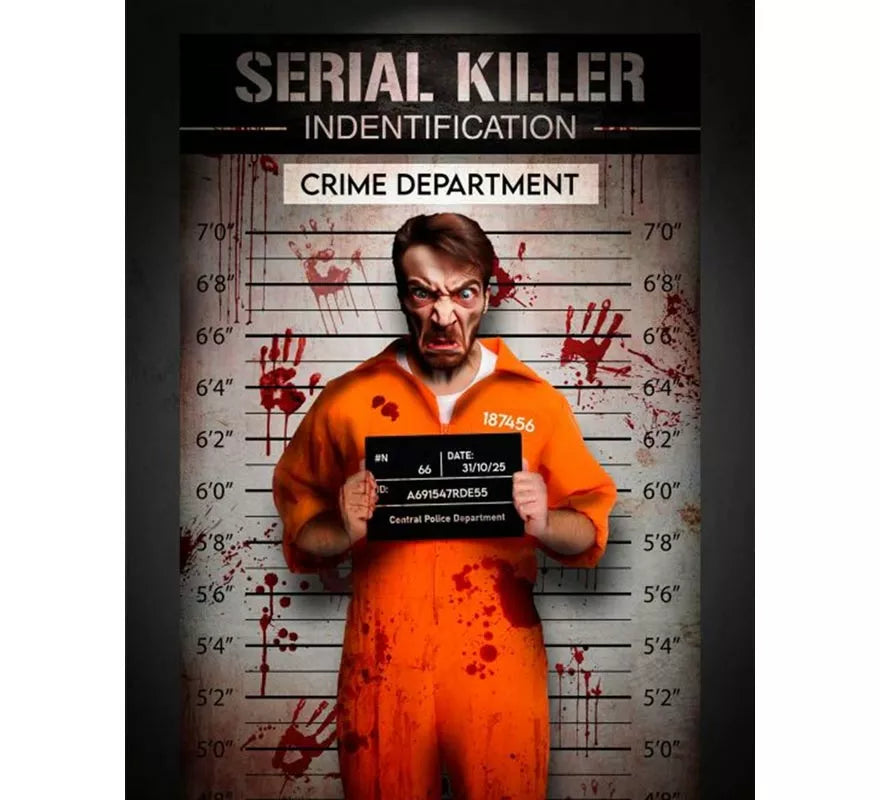 Translation missing: it.Photocall Serial Killer Tela de 120x200 cm