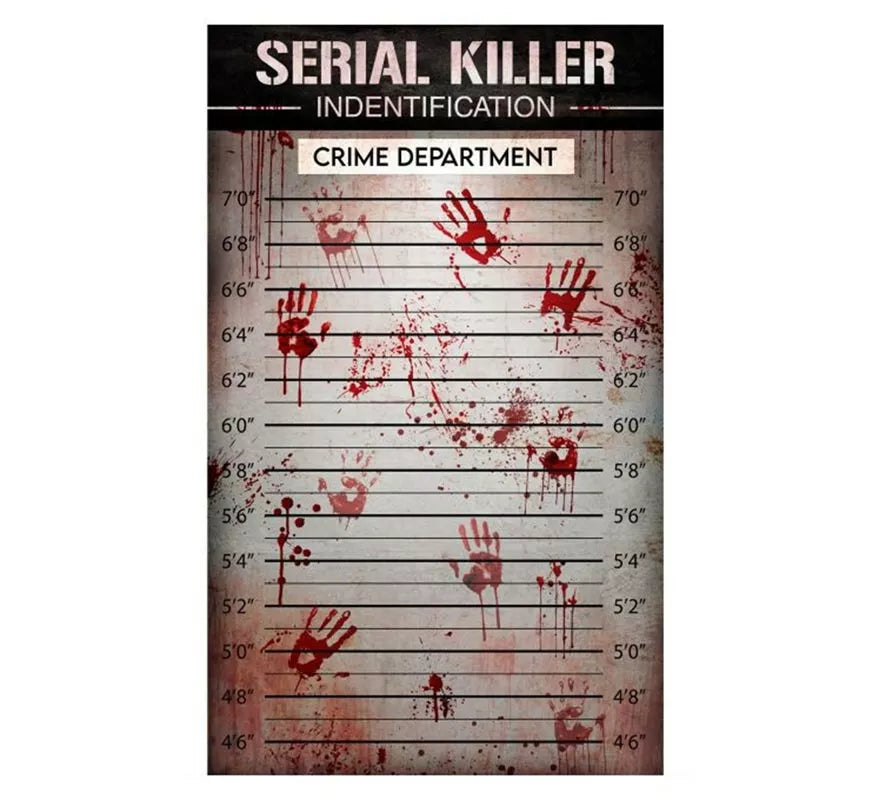 Photocall Serial Killer Tela de 120x200 cm