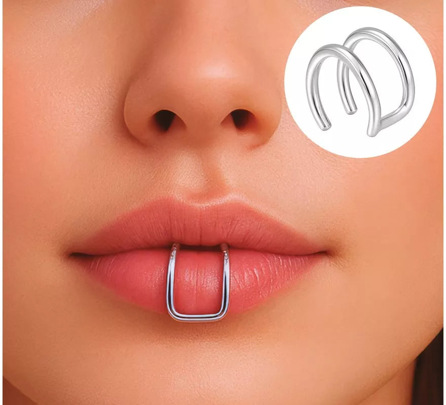 Translation missing: it.Piercing Doble Labio Falso