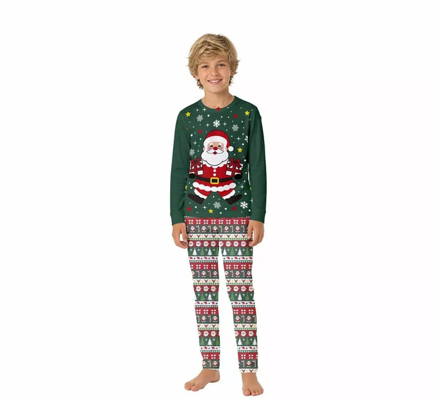 Translation missing: it.Pijama Navideño de Papá Noel de 2 Piezas para niños