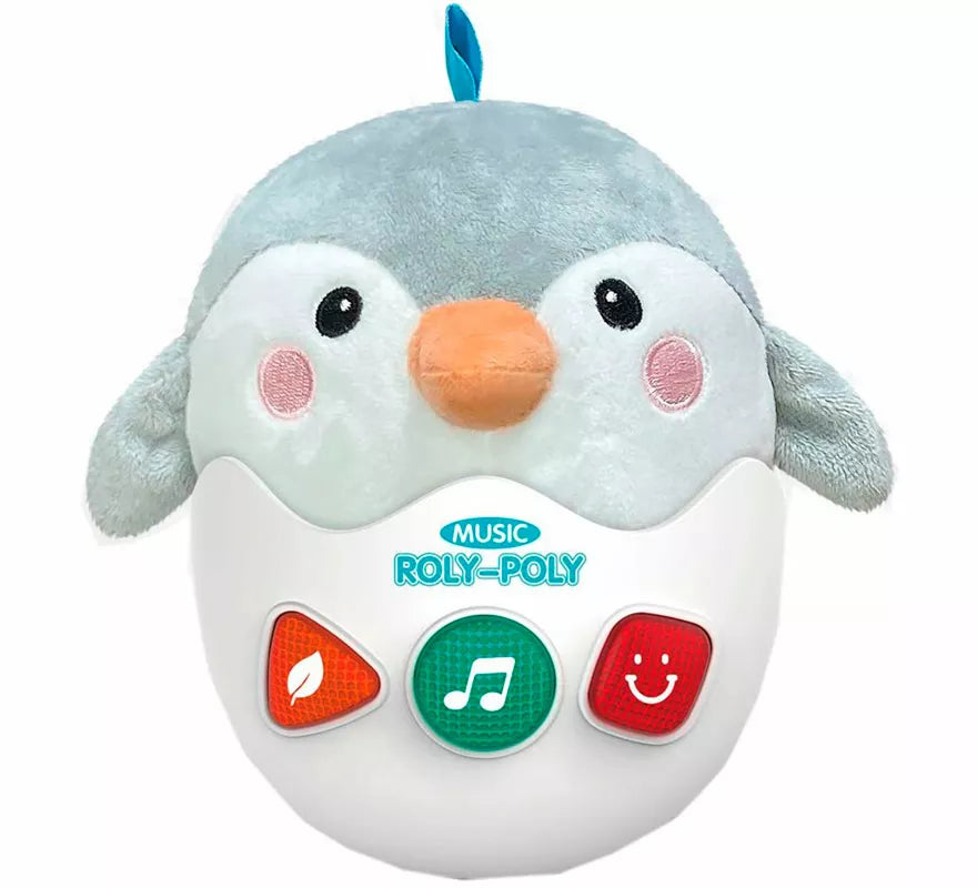 Translation missing: it.Pingüino Huevo Musical con Luz y Sonido de 22 cm