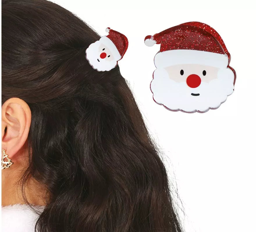 Translation missing: it.Pinza de Papá Noel para el Pelo de 4,5 cm